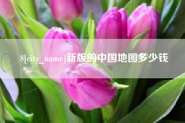开平新版的中国地图多少钱