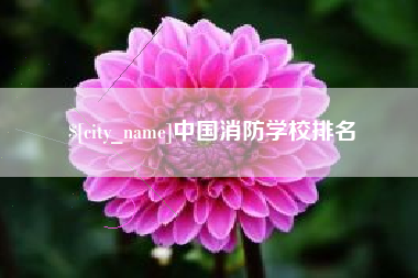 开平中国消防学校排名