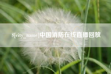 开平中国消防在线直播回放