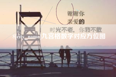 开平九宫格数字对应方位图