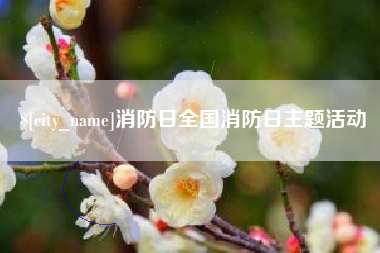开平消防日全国消防日主题活动