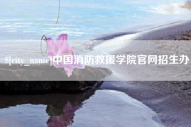 开平中国消防救援学院官网招生办