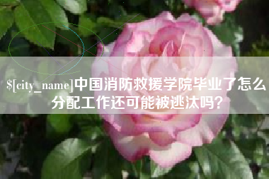 开平中国消防救援学院毕业了怎么分配工作还可能被逃汰吗？
