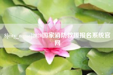 开平2020国家消防救援报名系统官网
