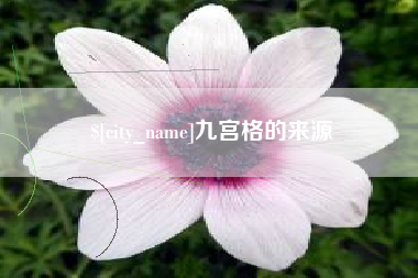 开平九宫格的来源