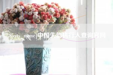 开平中国失信执行人查询官网