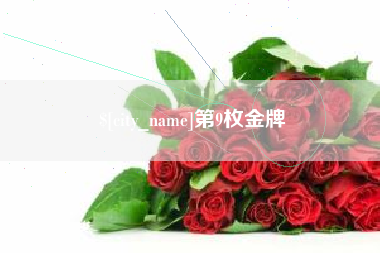 开平第9枚金牌