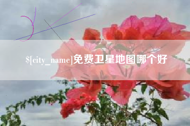 开平免费卫星地图哪个好