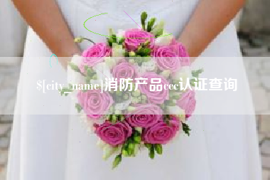 开平消防产品ccc认证查询