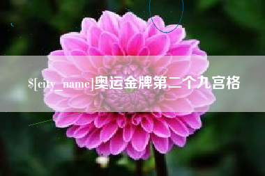 开平奥运金牌第二个九宫格